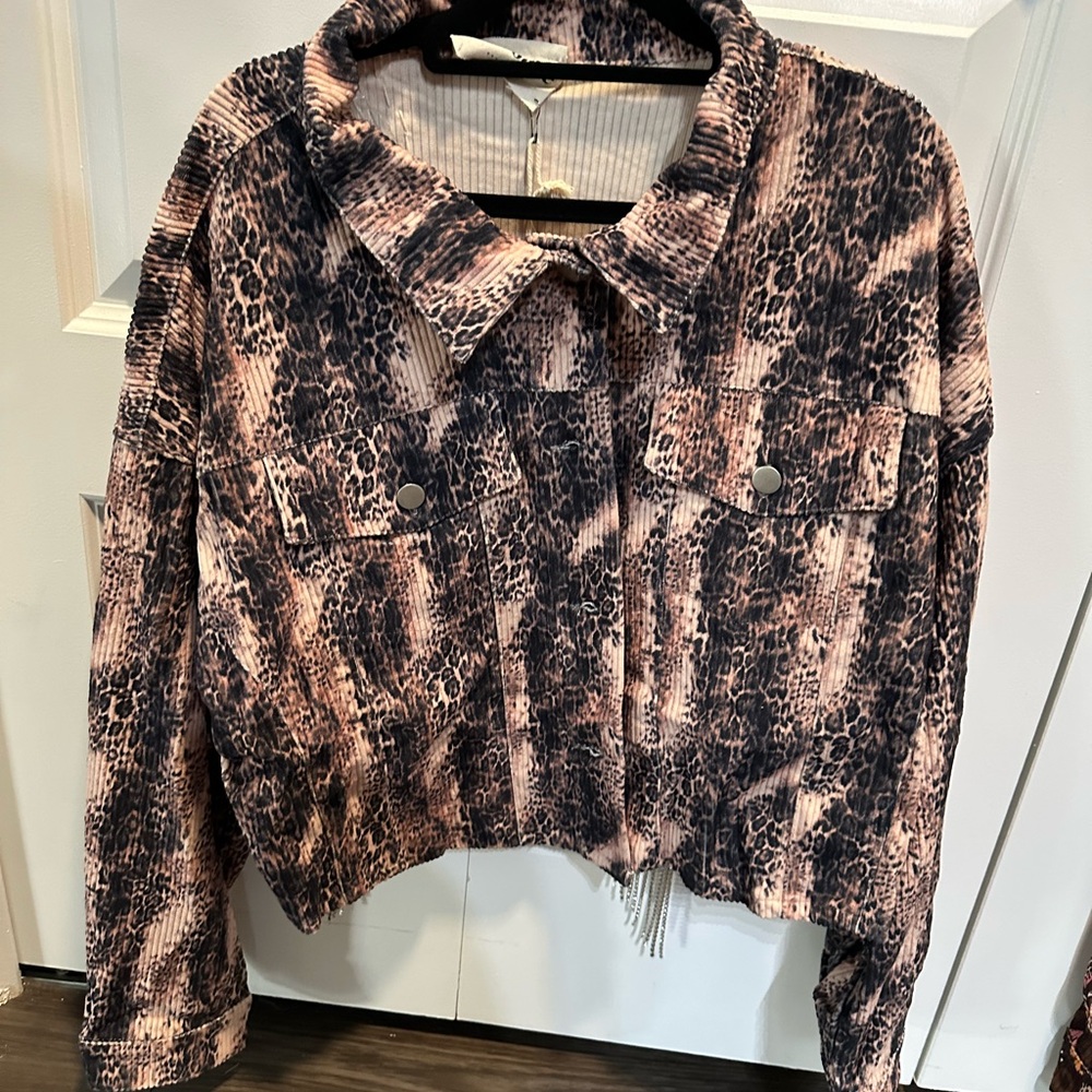 Leopard Print Women's Top